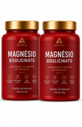 Kit Magnésio Bisglicinato Avoria – 2 Potes (120 Cápsulas)