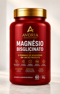 Kit Magnésio Bisglicinato Avoria – 1 Pote (60 Cápsulas)